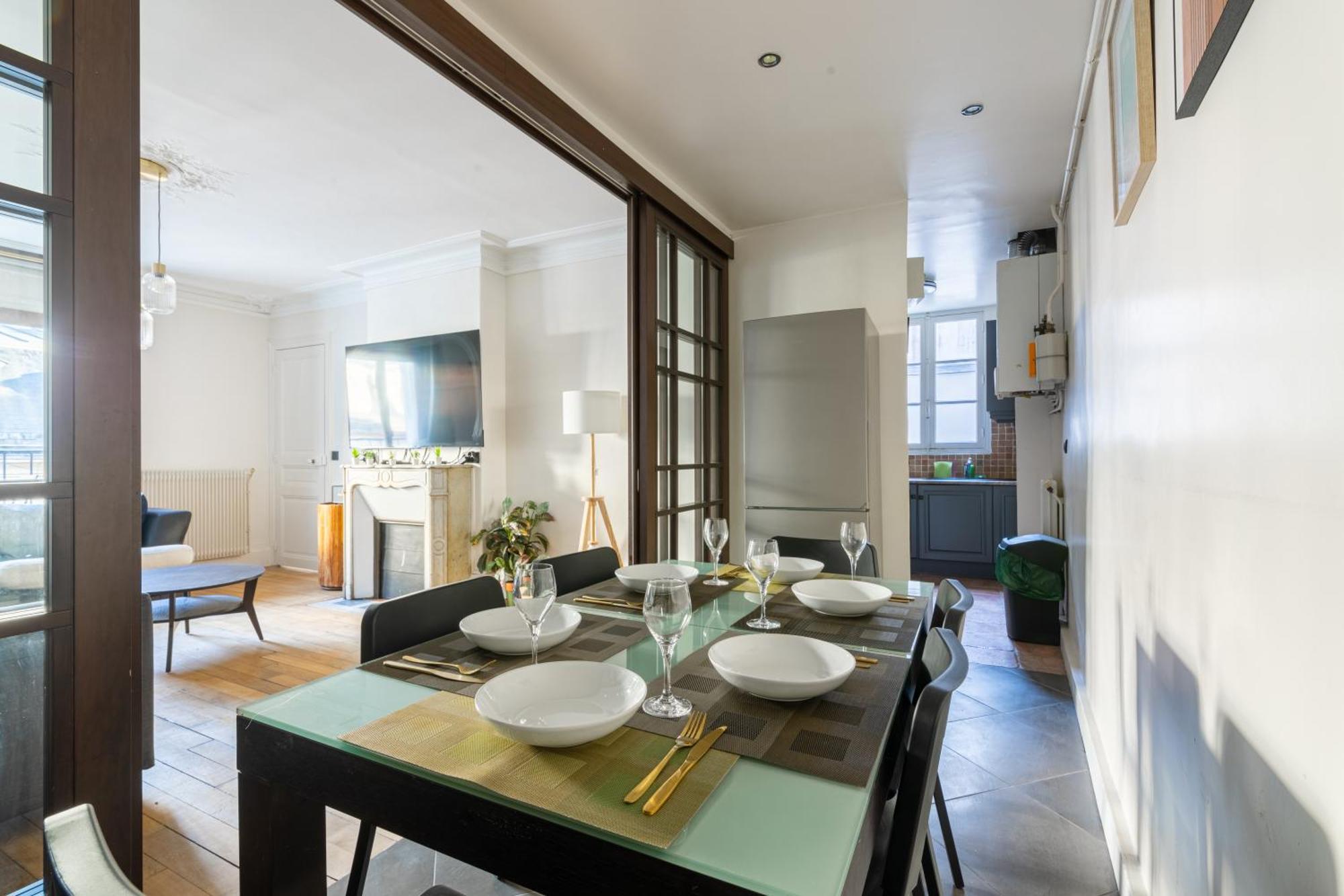 Appartement Quartier La Madeleine Free Netflix Париж Екстериор снимка