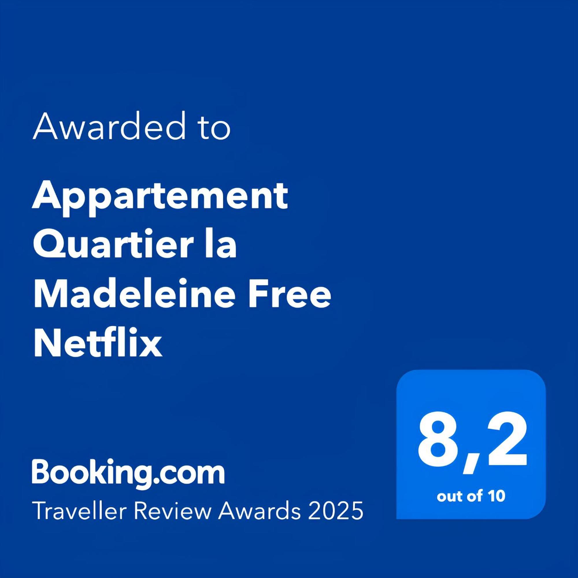 Appartement Quartier La Madeleine Free Netflix Париж Екстериор снимка